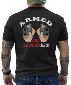 Classic Shop 9 armed dadly deadly father fathers days s back t shirt 20230531063716 k4lofjtg