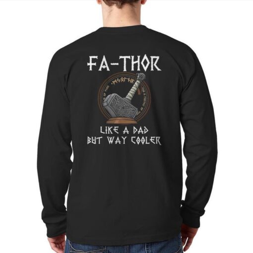 fa thor fathers day giftdad father back long t shirt 20240128065516 annlm4nm