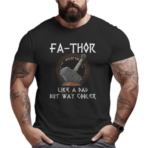 fa thor fathers day giftdad father big tall men t shirt 20240128065516 annlm4nm