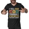 mens daddy i tell dad jokes periodically fathers day men v neck tshirt 20220608104846 0qyy54ja