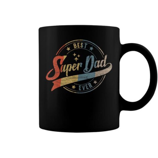 mens retro best dad super dad ever father daddy fathers day gift coffee mug 20220606132421