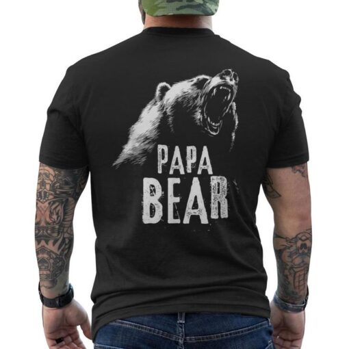 papa bear best dad fathers day father pop mens t shirt back 20240512120318 bj4czu1g s4