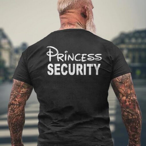 princess security funny dad boyfriend mens t shirt back 20251017090636 klka3eyv s3 1