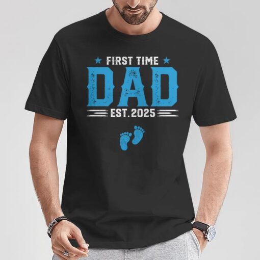 promoted dad daddy est 2025 first time fathers day t shirt 20240512160757 itoqf2to s4