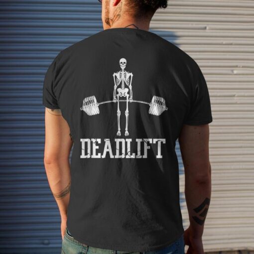 skeleton dead lift funny halloween lifting weights vintage halloween funny gifts mens back t shirt 20230712120937 2uaob0ey 2